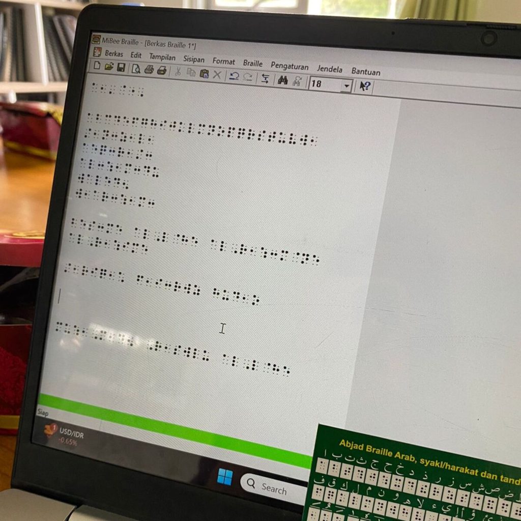 Braille Bahasa Arab